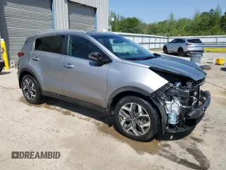 2020 Kia Sportage EX with VIN KNDPN3AC3L7779996, listed as a Copart auction lot 52311305 with 20,604 mi miles and Salvage title. Bid and sale history available at DreamBid. Image 4.