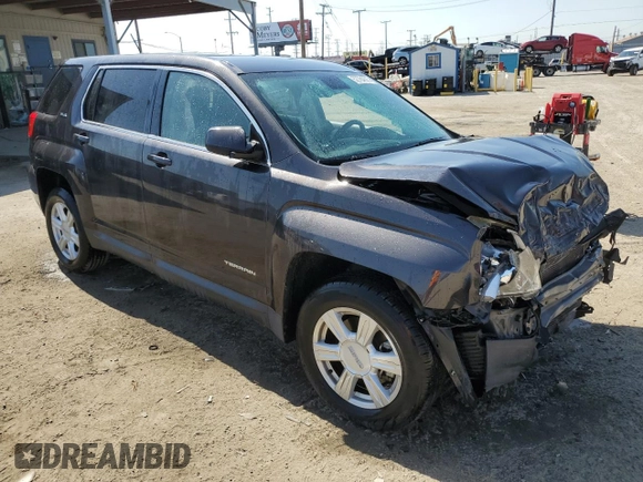 2016 GMC Terrain SLE with VIN 2GKALMEK8G6151252, listed as a Copart auction lot 52784075 with 51,523 mi miles and Salvage Title. Bid and sale history available at DreamBid. Image 4.