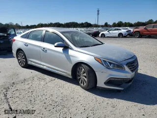 2016 Hyundai Sonata 2.4L Sport with VIN 5NPE34AF9GH432901, listed as a Copart auction lot 75745564 with 75,086 mi miles and Salvage Title. Bid and sale history available at carsss.com. Image 4.