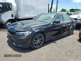 2020 BMW 3 Series 330i with VIN 3MW5R1J01L8B06254, listed as a Copart auction lot 57527685 with 83,650 mi miles and Clean title. Bid and sale history available at DreamBid. Image 1.