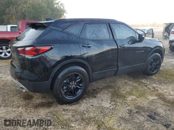 2021 Chevrolet Blazer LT with VIN 3GNKBCRS3MS521017, listed as a Copart auction lot 58243505 with Not provided miles and Non repairable. Bid and sale history available at DreamBid. Image 3.