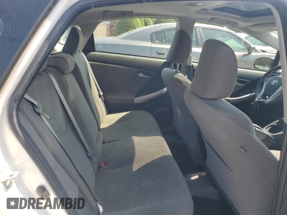 2014 Toyota Prius Four with VIN JTDKN3DU2E1758626, listed as a Copart auction lot 64491855 with 193,502 mi miles and Clean title. Bid and sale history available at DreamBid. Image 10.