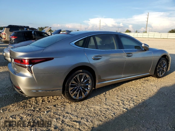 2018 Lexus LS with VIN JTHB51FF6J5004004, listed as a Copart auction lot 73791354 with 0 mi miles and Non Repairable. Bid and sale history available at carsss.com. Image 3.