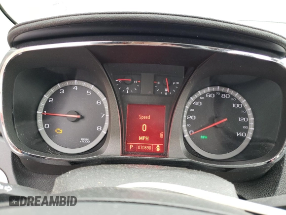 2011 GMC Terrain SLE-2 with VIN 2CTFLTE50B6364182, listed as a Copart auction lot 53765685 with 70,690 mi miles and Clean Title. Bid and sale history available at carsss.com. Image 9.