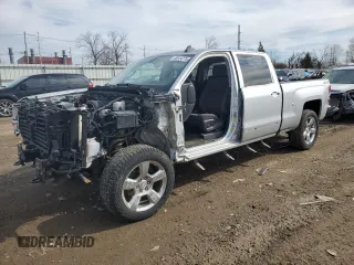 2017 Chevrolet Silverado 1500 LT with VIN 1GCUKREC1HF236295, listed as a Copart auction lot 49124775 with 91,348 mi miles and Clean Title. Bid and sale history available at DreamBid. Image 1.