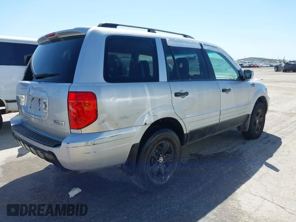 2003 Honda Pilot EX with VIN 2HKYF18523H501518, listed as a IAAI auction lot 41907387 with 234,473 mi miles and . Bid and sale history available at DreamBid. Image 4.