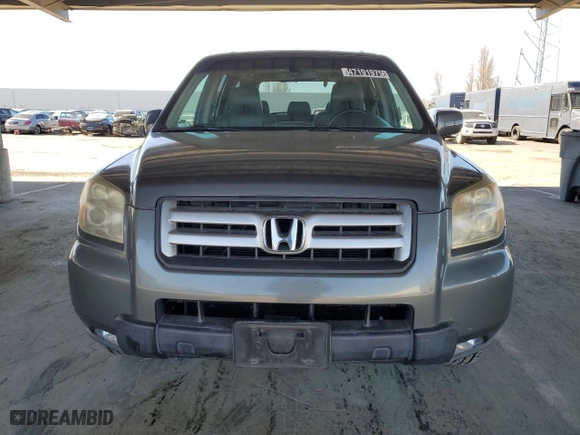 2007 Honda Pilot EX-L with VIN 5FNYF28667B024000, listed as a Copart auction lot 47191975 with 195,841 mi miles and Clean Title. Bid and sale history available at carsss.com. Image 5.