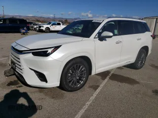 2024 Lexus TX with VIN 5TDAAAA67RS005250, listed as a Copart auction lot 43534645 with 6,415 mi miles and Salvage Title. Bid and sale history available at carsss.com. Image 1.