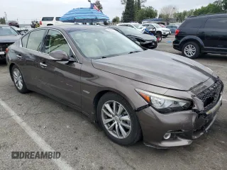 2014 Infiniti Q50 Hybrid Premium с VIN JN1AV7AP0EM691043, выставлен на аукционе Copart как лот 50598135 с пробегом 78 243 миль миль и Списание • Salvage title. История ставок и продаж доступна на DreamBid. Изображение 4.