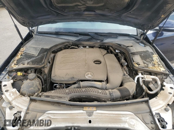 2019 Mercedes-Benz C 300 with VIN 55SWF8EB9KU292879, listed as a Copart auction lot 56898465 with 75,829 mi miles and Salvage title. Bid and sale history available at DreamBid. Image 11.