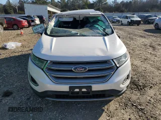 2017 Ford Edge SEL with VIN 2FMPK3J85HBC65372, listed as a Copart auction lot 89199355 with 128,816 mi miles and Salvage Title. Bid and sale history available at carsss.com. Image 5.