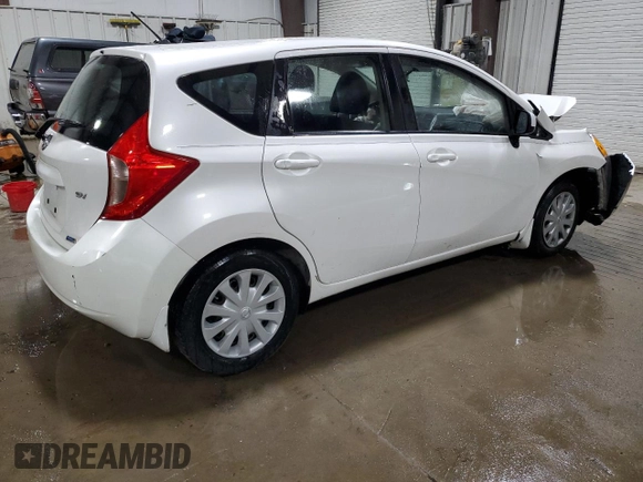 2014 Nissan Note S z VIN 3N1CE2CP2EL396903, wystawiony jako Copart lot #55398645 z przebiegiem 72 067 mil mil oraz Szkoda całkowita • Salvage title. Historia ofert i sprzedaży dostępna na DreamBid. Obrazek 3.