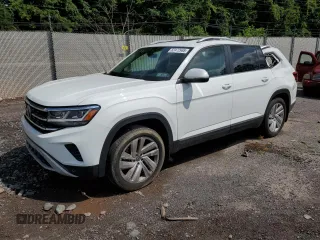 2021 Volkswagen Atlas SEL with VIN 1V2BP2CA8MC563286, listed as a Copart auction lot 62472965 with 42,355 mi miles and Salvage title. Bid and sale history available at DreamBid. Image 1.