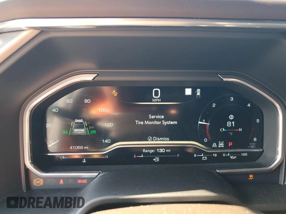 2022 GMC Sierra 1500 with VIN 1GTUUGET4NZ548488, listed as a Copart auction lot 74890654 with 41,068 mi miles and Non Repairable. Bid and sale history available at DreamBid. Image 9.