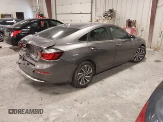 2022 Honda Insight Touring with VIN 19XZE4F98NE011462, listed as a IAAI auction lot 41620374 with 20,078 mi miles and . Bid and sale history available at DreamBid. Image 4.
