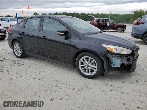 2017 Ford Focus SE with VIN 1FADP3F22HL291799, listed as a Copart auction lot 53789195 with 81,646 mi miles and Salvage title. Bid and sale history available at DreamBid. Image 4.