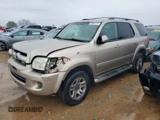 2005 Toyota Sequoia SR5 with VIN 5TDBT44A75S234635, listed as a Copart auction lot 85964714 with 231,024 mi miles and Clean Title. Bid and sale history available at DreamBid. Image 1.