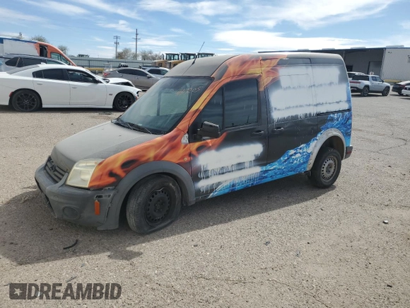 2011 Ford Transit Connect XL с VIN NM0LS7AN1BT054805, выставлен на аукционе Copart как лот 41815205 с пробегом Не указан миль и Списание • Salvage title. История ставок и продаж доступна на DreamBid. Изображение 1.