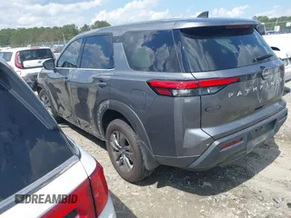 2024 Nissan Pathfinder S with VIN 5N1DR3AA0RC306767, listed as a IAAI auction lot 42233662 with 34,074 mi miles and . Bid and sale history available at DreamBid. Image 3.