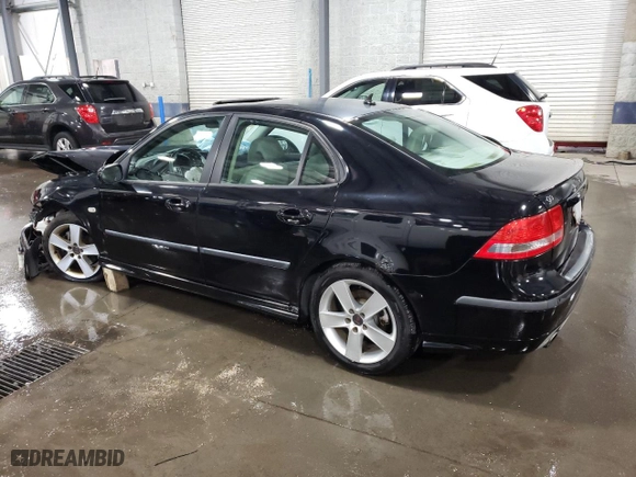 2006 Saab 9-3 Aero with VIN YS3FH46UX61112336, listed as a Copart auction lot 76779164 with 140,404 mi miles and Salvage Title. Bid and sale history available at carsss.com. Image 2.