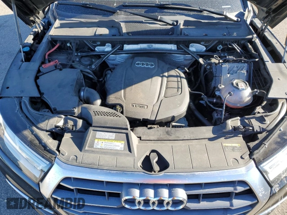 2018 Audi Q5 Premium with VIN WA1ANAFY5J2006403, listed as a Copart auction lot 87045534 with 99,215 mi miles and Salvage title. Bid and sale history available at DreamBid. Image 12.