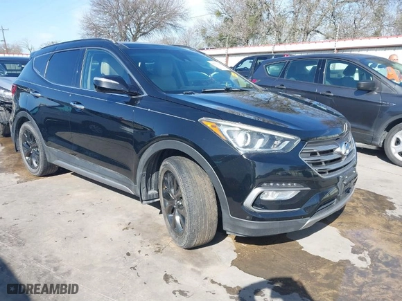 2017 Hyundai Santa Fe Sport 2.0T Ultimate with VIN 5XYZWDLA1HG471954, listed as a IAAI auction lot 41771901 with 96,979 mi miles. Bid and sale history available at carsss.com. Image 1.