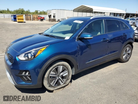 2020 Kia Niro EX Premium with VIN KNDCE3LC5L5400035, listed as a Copart auction lot 67534224 with 27,212 mi miles and Salvage Title. Bid and sale history available at carsss.com. Image 1.
