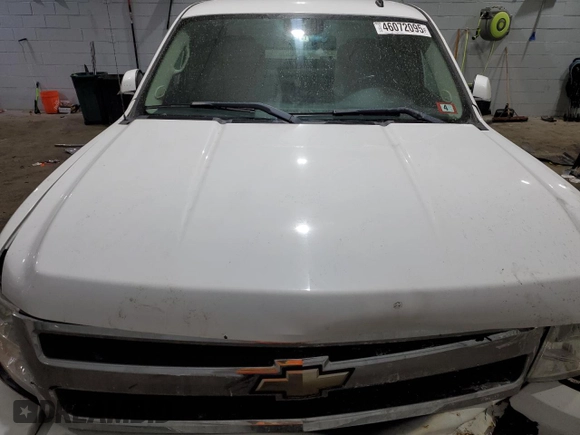 2008 Chevrolet Silverado 1500 LTZ with VIN 1GCEK19J98E195693, listed as a Copart auction lot 46072095 with 239,888 mi miles and Salvage Title. Bid and sale history available at DreamBid. Image 11.