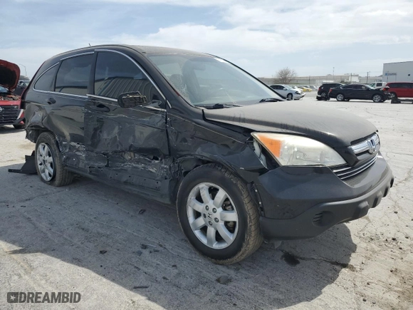 2007 Honda CR-V EX-L with VIN JHLRE38747C010327, listed as a Copart auction lot 49726825 with 172,576 mi miles and Salvage Title. Bid and sale history available at carsss.com. Image 4.