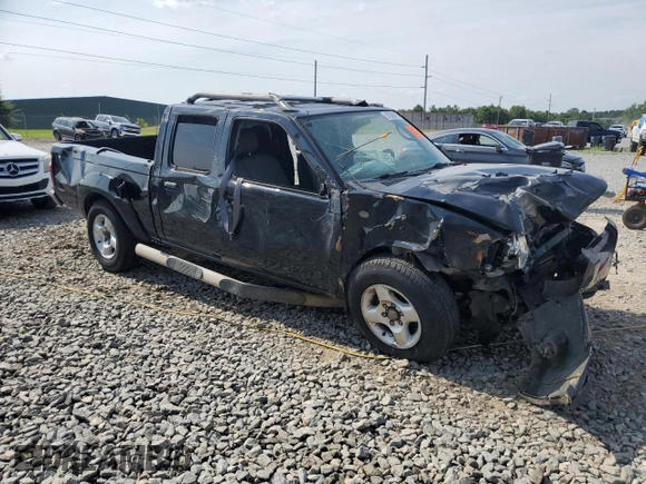 2002 Nissan Frontier XE with VIN 1N6ED29X62C332917, listed as a Copart auction lot 57506815 with 268,771 mi miles and Salvage title. Bid and sale history available at DreamBid. Image 4.
