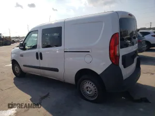 2018 Ram ProMaster City Cargo Tradesman with VIN ZFBERFAB1J6J34497, listed as a Copart auction lot 72412884 with 197,058 mi miles and Salvage Title. Bid and sale history available at DreamBid. Image 2.