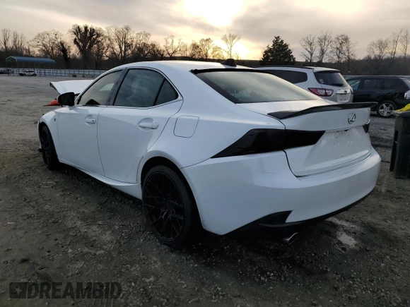 2016 Lexus IS 200t z VIN JTHBA1D20G5029307, wystawiony jako Copart lot #48191245 z przebiegiem 64 736 mil mil oraz Szkoda całkowita • Salvage title. Historia ofert i sprzedaży dostępna na DreamBid. Obrazek 2.