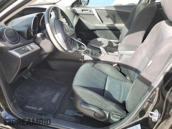 2013 Mazda 3 i SV with VIN JM1BL1TF3D1823625, listed as a Copart auction lot 56344925 with 95,814 mi miles and Salvage title. Bid and sale history available at DreamBid. Image 7.