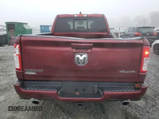2022 Ram 1500 Big Horn with VIN 1C6SRFBT7NN432367, listed as a Copart auction lot 79211144 with 38,915 mi miles and Salvage title. Bid and sale history available at DreamBid. Image 6.