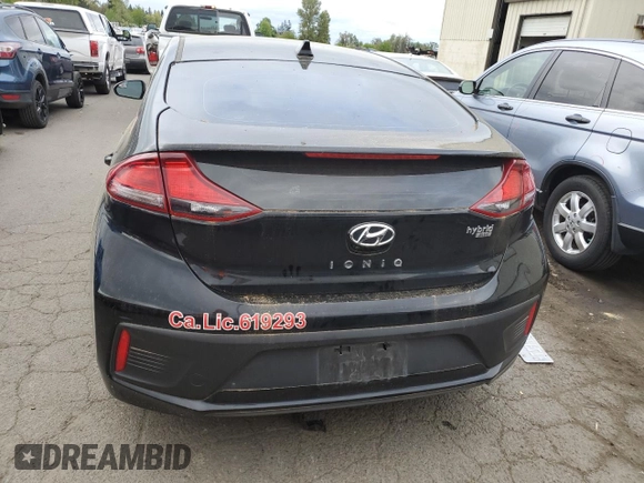 2019 Hyundai Ioniq Blue z VIN KMHC65LC7KU120304, wystawiony jako Copart lot #51005774 z przebiegiem 109 930 mil mil oraz Szkoda całkowita • Salvage title. Historia ofert i sprzedaży dostępna na DreamBid. Obrazek 6.