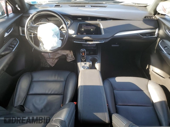 2022 Cadillac XT4 AWD Premium Luxury with VIN 1GYFZDR42NF100239, listed as a Copart auction lot 80175144 with 48,088 mi miles and Salvage Title. Bid and sale history available at carsss.com. Image 8.