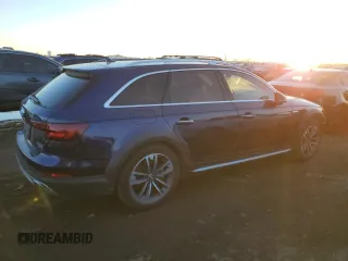 2019 Audi allroad A4 Premium with VIN WA17NAF46KA106587, listed as a Copart auction lot 80711834 with 93,375 mi miles and Salvage Title. Bid and sale history available at DreamBid. Image 3.