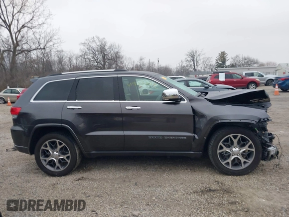 2019 Jeep Grand Cherokee Overland with VIN 1C4RJFCG6KC845761, listed as a IAAI auction lot 41542623 with 11,558 mi miles. Bid and sale history available at carsss.com. Image 14.