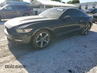 2016 Ford Mustang V6 with VIN 1FA6P8AM6G5255471, listed as a Copart auction lot 62054135 with 112,842 mi miles and Salvage title. Bid and sale history available at DreamBid. Image 1.