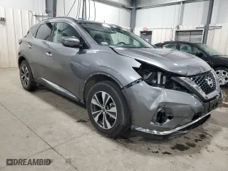 2023 Nissan Murano SV with VIN 5N1AZ2BS8PC131573, listed as a Copart auction lot 53971445 with 42,099 mi miles and Clean Title. Bid and sale history available at carsss.com. Image 4.