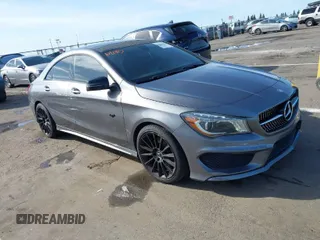 2014 Mercedes-Benz CLA 250 z VIN WDDSJ4GB0EN091839, wystawiony jako IAAI lot #41827333 z przebiegiem 147 407 mil mil oraz . Historia ofert i sprzedaży dostępna na DreamBid. Obrazek 1.