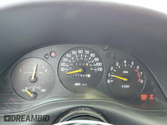 1997 Chevrolet Monte Carlo LS with VIN 2G1WW12M1V9225306, listed as a Copart auction lot 60445135 with 171,404 mi miles and Clean title. Bid and sale history available at DreamBid. Image 9.