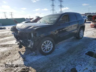 2022 Jeep Grand Cherokee WK Laredo X with VIN 1C4RJFAG1NC162535, listed as a Copart auction lot 88408815 with 48,913 mi miles and Salvage Title. Bid and sale history available at carsss.com. Image 1.