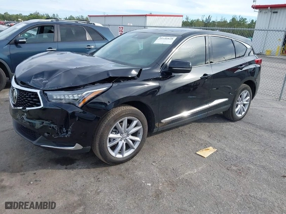 2024 Acura RDX with VIN 5J8TC2H34RL035717, listed as a IAAI auction lot 41229828 with 3,650 mi miles. Bid and sale history available at carsss.com. Image 2.