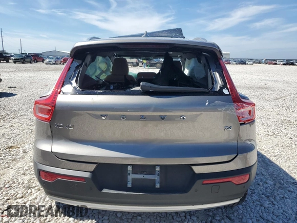 2022 Volvo XC40 Inscription with VIN YV4AC2HL5N2791706, listed as a Copart auction lot 46862785 with 0 mi miles and Salvage Title. Bid and sale history available at carsss.com. Image 6.