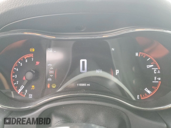 2018 Dodge Durango R/T with VIN 1C4SDHCT2JC114647, listed as a Copart auction lot 42253095 with 116,985 mi miles and Salvage title. Bid and sale history available at DreamBid. Image 9.