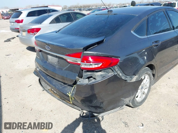 2017 Ford Fusion S with VIN 3FA6P0G72HR140903, listed as a IAAI auction lot 41782272 with 180,064 mi miles. Bid and sale history available at carsss.com. Image 6.