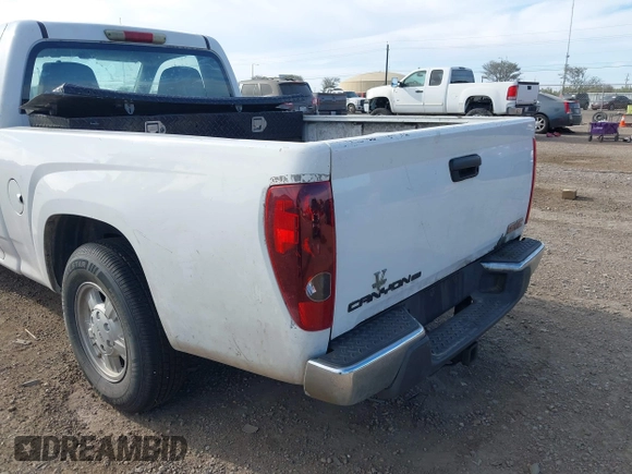 2007 GMC Canyon SL with VIN 1GTCS149178176475, listed as a IAAI auction lot 41803507 with 92,172 mi miles. Bid and sale history available at carsss.com. Image 6.