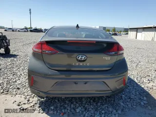 2020 Hyundai Ioniq Hybrid Blue with VIN KMHC65LC4LU230826, listed as a Copart auction lot 49231135 with 40,533 mi miles and Non Repairable. Bid and sale history available at carsss.com. Image 6.