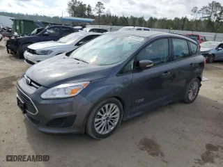 2017 Ford C-Max Energi SE with VIN 1FADP5EU1HL107452, listed as a Copart auction lot 40708663 with 93,252 mi miles. Bid and sale history available at carsss.com. Image 1.